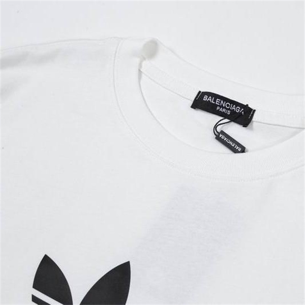 バレンシアガ 偽物 Tシャツ Adidas＆M&M コラボ グラフィック ユニーク ファッション 遊び心 BALENCIAGA