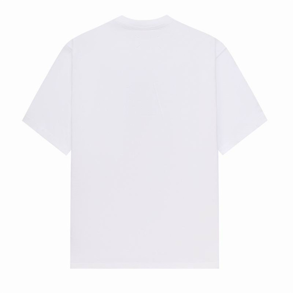 メゾン マルジェラ 偽物 Tシャツ ロゴポケット 不規則カットライン 斜めに シンプル 独創的な Maison Margiela