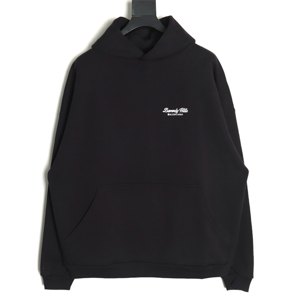バレンシアガ コピー パーカー BEVERLY HILLS ロゴ 高級感 最適なアイテム 日常使い BALENCIAGA