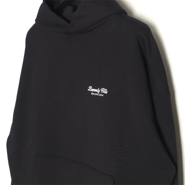 バレンシアガ コピー パーカー BEVERLY HILLS ロゴ 高級感 最適なアイテム 日常使い BALENCIAGA