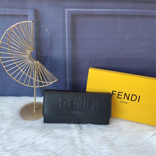 2024人気新作 FENDI 偽物 財布 ロゴ ROMA ベージュ オレンジ レザー  フェンディ