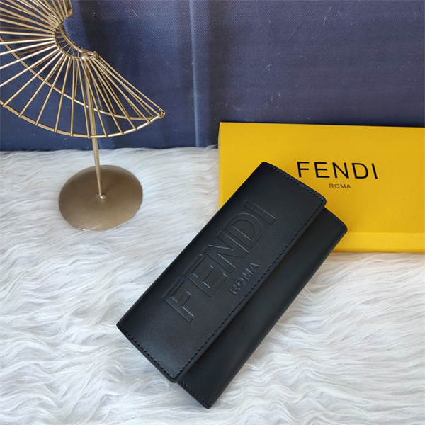 2024人気新作 FENDI 偽物 財布 ロゴ ROMA ベージュ オレンジ レザー  フェンディ