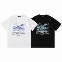 BALENCIAGA スーパーコピー Tシャツ スニーカー デザイン スタイリッシュな 象徴的 イラスト 印象 シンプル バレンシアガ