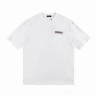 バレンシアガ スーパーコピー Tシャツ エッフェル塔 フランス国旗 ストライプ 力強いデザイン 連想 BALENCIAGA