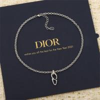 ディオール コピー ネックレス 高品質 シルバーチェーン ミニマル モダン チャーム DIOR 　