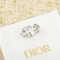 DIOR スーパーコピー 指輪 高品質 シルバー925 チェーンリンク AG925 シンプル エレガント ディオール　