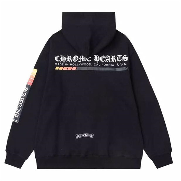 CHROME HEARTS スーパーコピー パーカー ホワイト×グラデーションデザイン クロムハーツ
