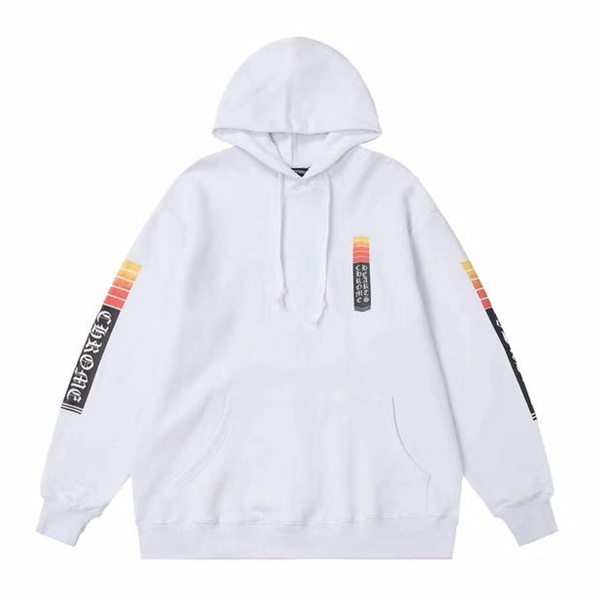 CHROME HEARTS スーパーコピー パーカー ホワイト×グラデーションデザイン クロムハーツ