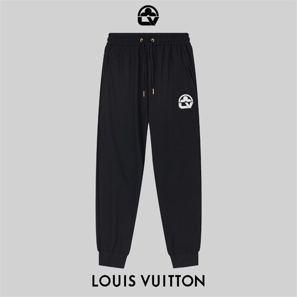 LOUIS VUITTON スーパーコピー スウェットパンツ シンプルラグジュアリー ドローストリング仕様 LOUIS VUITTON
