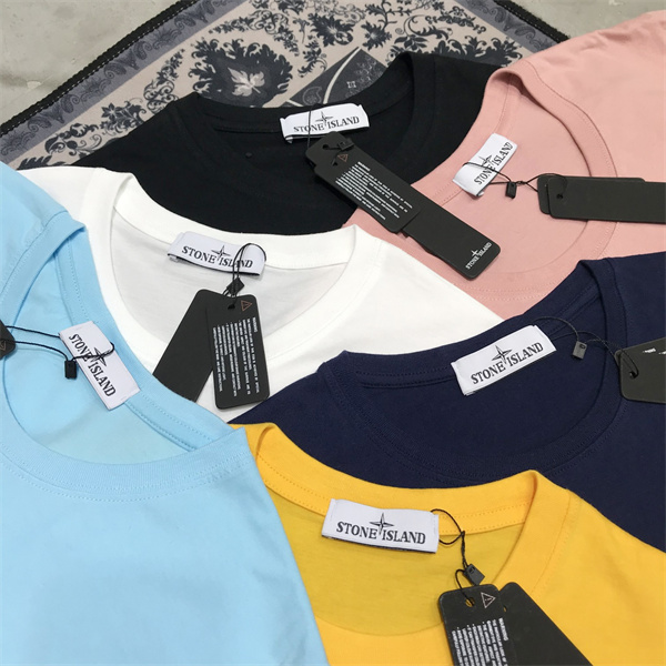 快適STONE ISLANDストーンアイランドtシャツコピー洗練デザイン高品質コットン素材６色男女兼用