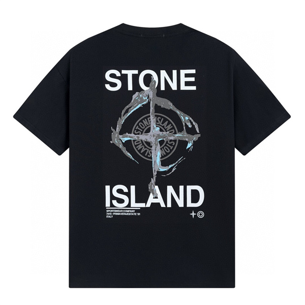 2025流行STONE ISLAND半袖tシャツ 激安ストーンアイランドスーパーコピー通販男女兼用上品