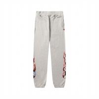 クロムハーツ スーパーコピー スウェットパンツ グレー×炎モチーフ ストリートスタイル CHROME HEARTS