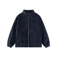 ルイヴィトン スーパーコピー フリースジャケット モノグラム エンボス加工 高級感 LOUIS VUITTON