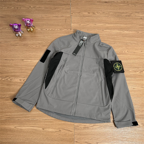 ストーンアイランド  偽物 ジャケット コンパスロゴ 高機能素材 カジュアル スポーティ STONE ISLAND