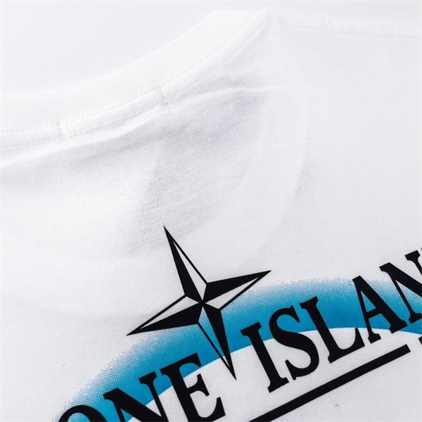 STONE ISLAND 偽物 Tシャツ 天体観測グラフィック ロゴ 斬新 デザイン メンズ ストーンアイランド