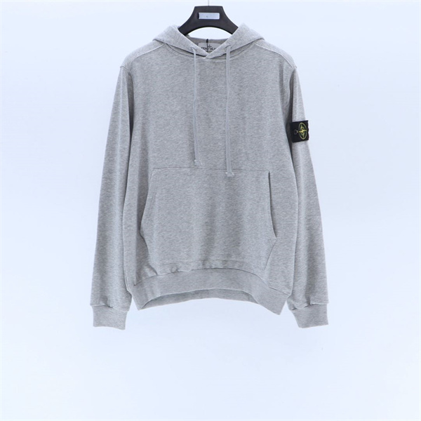 ストーンアイランド  STONE ISLAND スーパーコピー  ホワイト フーディ ロゴ アームバンド ポケット 高品質素材 カジュアル おしゃれ