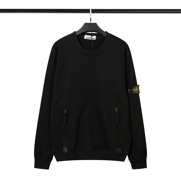 ストーンアイランド  STONE ISLAND スーパーコピー  トレーナー ジッパーポケット ロゴアームバンド スポーティ 高機能 スタイルアップ