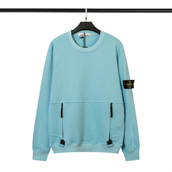 ストーンアイランド  STONE ISLAND スーパーコピー  トレーナー ジッパーポケット ロゴアームバンド スポーティ 高機能 スタイルアップ
