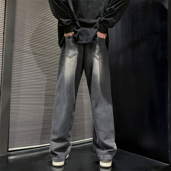 ストーンアイランド  STONE ISLAND スーパーコピー  デニムパンツ リラックスフィット ロゴ パッチ ウォッシュ加工 カジュアル