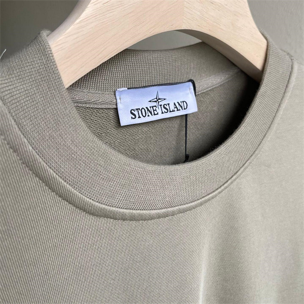 STONE ISLAND 偽物 トレーナー メンズ アイコニック パッチ 左袖 カジュアル ストーンアイランド