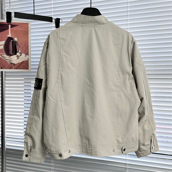 STONE ISLAND コピー ジャケット ジップポケット アイコニックパッチ カジュアル ストーンアイランド