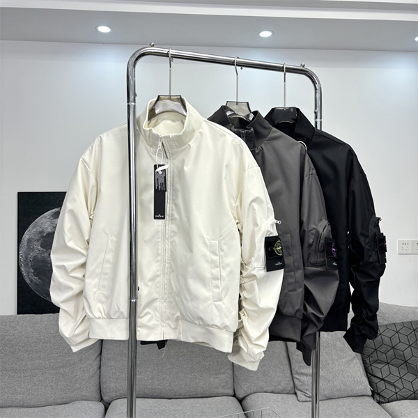 STONE ISLAND スーパーコピー ジャケット ジップポケット アイコニックパッチ ストーンアイランド