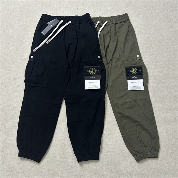 STONE ISLAND スーパーコピー スウェットパンツ オリーブ リラックスシルエット カジュアル ストリート ストーンアイランド