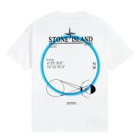 STONE ISLAND 偽物 Tシャツ 天体観測グラフィック ロゴ 斬新 デザイン メンズ ストーンアイランド
