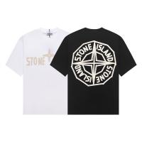 ストーンアイランド スーパーコピー Tシャツ ブランドロゴ ゴールド シルバー フロント 背面 カジュアル STONE ISLAND