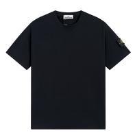 STONE ISLAND スーパーコピー Tシャツ ロゴパッチ シンプル デザイン コットン 日常コーデ ストーンアイランド