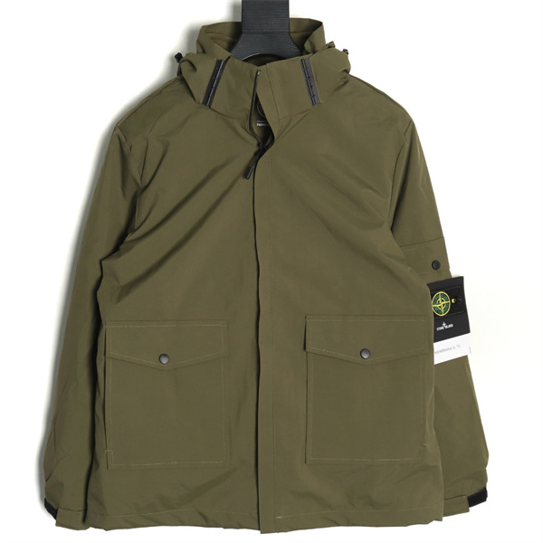 防風対策 保温仕様 STONE ISLAND ストーンアイランド コピー 冬支度 フード コート 2026新作必須