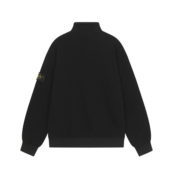 ミニマル印象 すっきり設計 ハーフジップ スウェット STONE ISLAND ストーンアイランド コピー