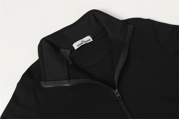 ミニマル印象 すっきり設計 ハーフジップ スウェット STONE ISLAND ストーンアイランド コピー