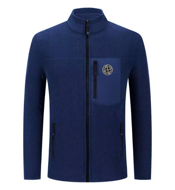 STONE ISLAND ストーンアイランド コピー 冬対応 シンプル配色 フルジップ アウター 洗練 話題作