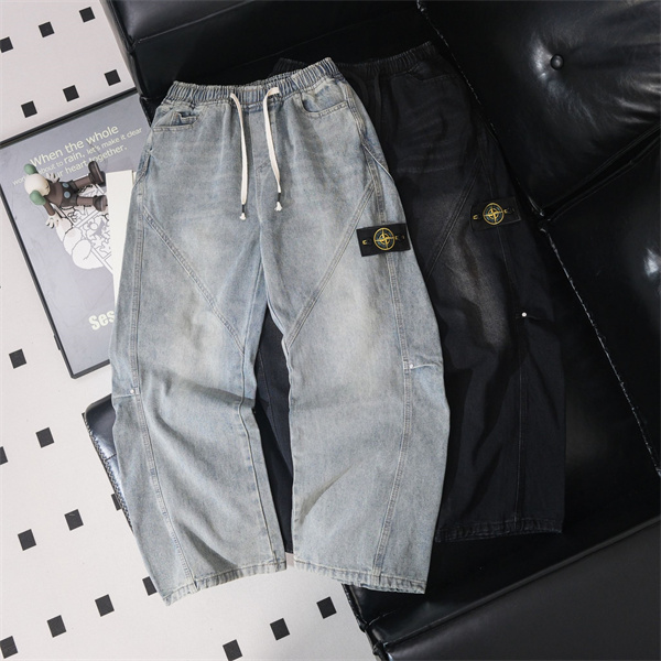 ヴィンテージ風 デニムパンツ 2026新作 注目度抜群 STONE ISLAND ストーンアイランド コピー