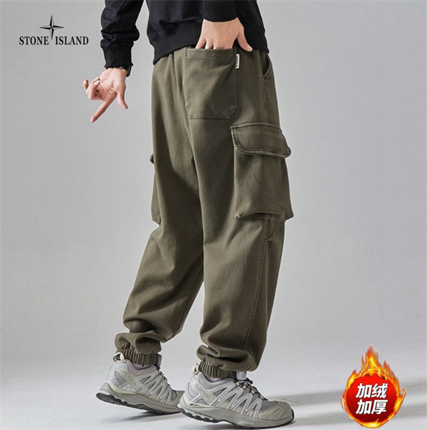 防寒仕様 カーゴパンツ 2026新作 売れ筋 STONE ISLAND ストーンアイランド コピー