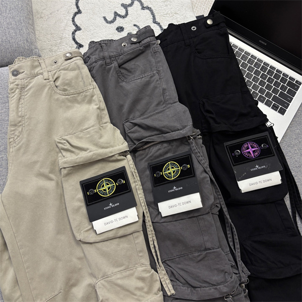 上質素材 イージーパンツ  話題沸騰 デイリー万能 STONE ISLAND ストーンアイランド コピー
