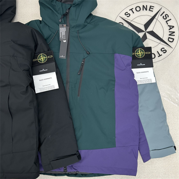 注目 配色切替 保温重視 ウィンタージャケット ストーンアイランド コピー STONE ISLAND