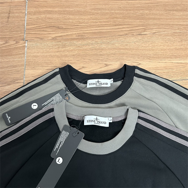 都会派 カラーブロック設計 立体 スウェット ストーンアイランド コピー STONE ISLAND