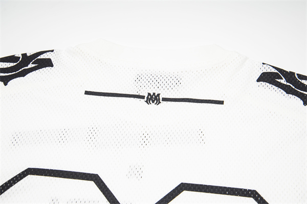 スポーツ 半袖Tシャツ アミリ コピー メンズ ユニフォーム風 カジュアル ゆったりフィット AMIRI
