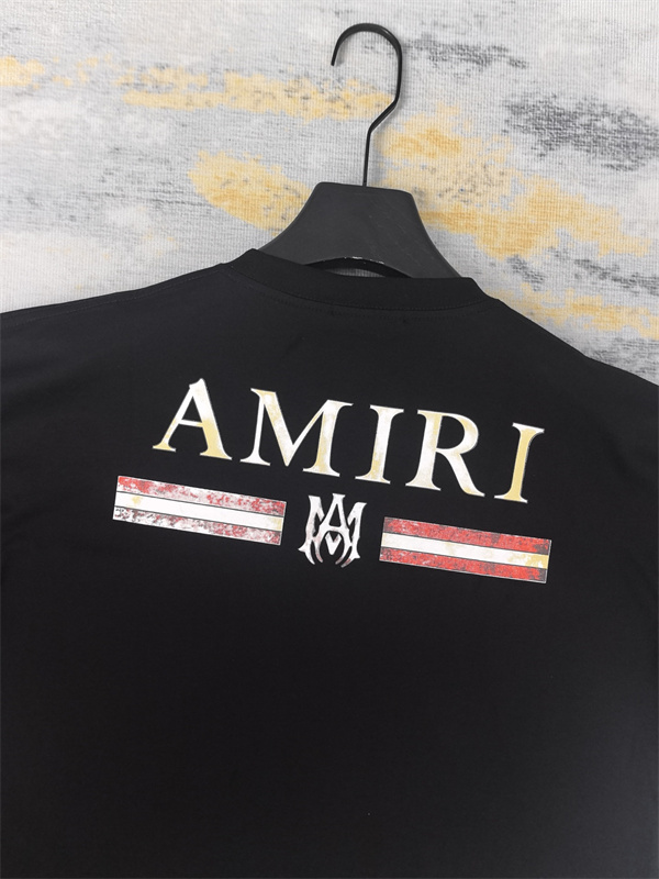 AMIRI モノトーン アミリ コピー 半袖Tシャツ シンプル 高見え カジュアル 2026新作コーデ