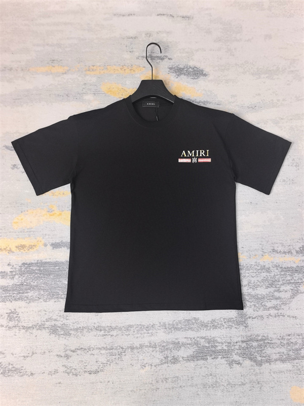 AMIRI モノトーン アミリ コピー 半袖Tシャツ シンプル 高見え カジュアル 2026新作コーデ