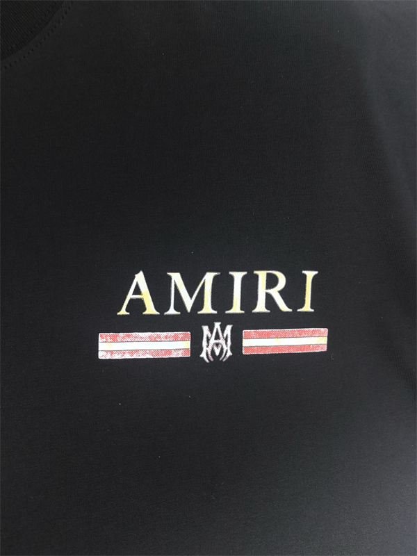 AMIRI モノトーン アミリ コピー 半袖Tシャツ シンプル 高見え カジュアル 2026新作コーデ