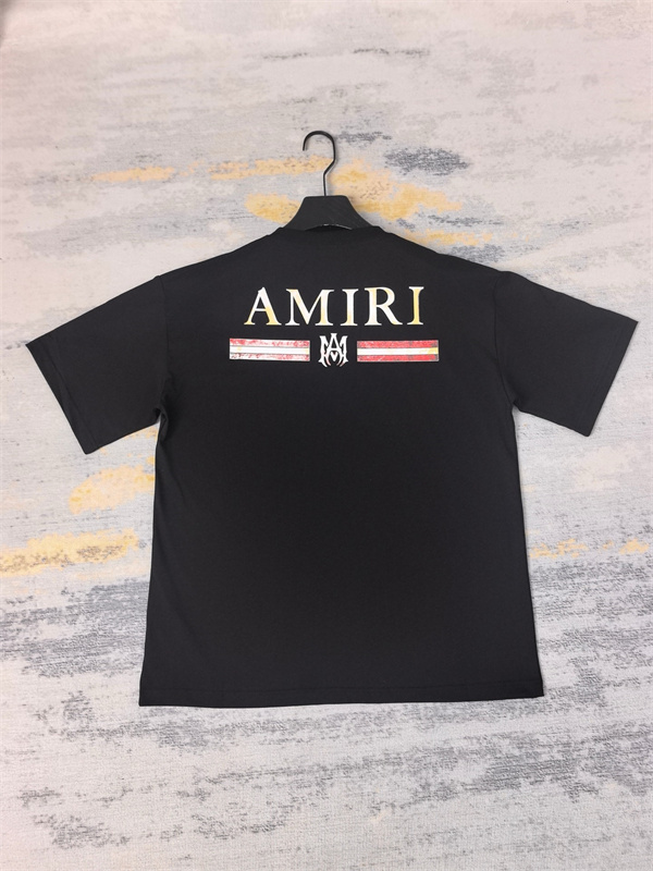 AMIRI モノトーン アミリ コピー 半袖Tシャツ シンプル 高見え カジュアル 2026新作コーデ
