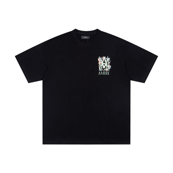花柄グラフィック 春夏おすすめ バックプリント 上質カジュアル デイリー使い AMIRI アミリ コピー Tシャツ 半袖