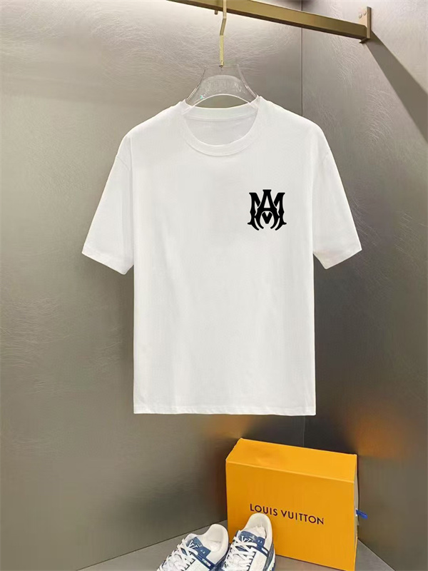 AMIRI 半袖Tシャツ シンプル モード系 高見え アミリ スーパーコピー 着回し力抜群 快適