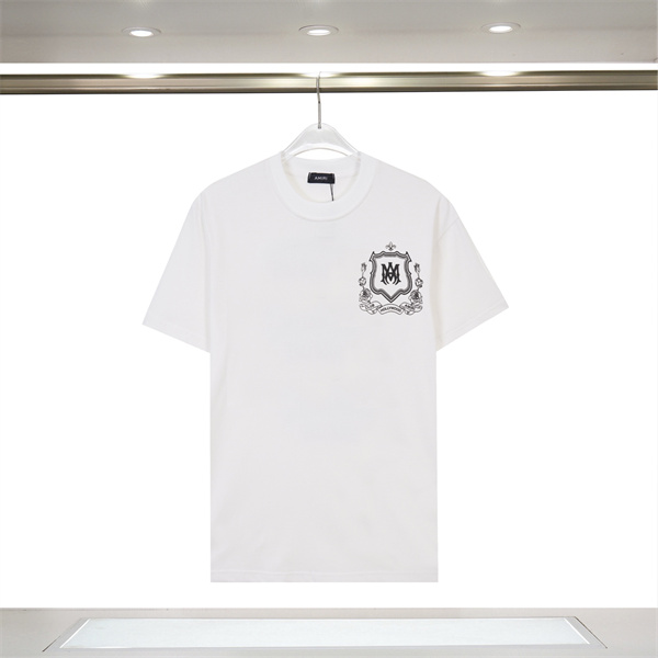 AMIRI アミリ Tシャツ 半袖 バックプリント エンブレム ローズモチーフ ロゴデザイン オーバーサイズ ストリート