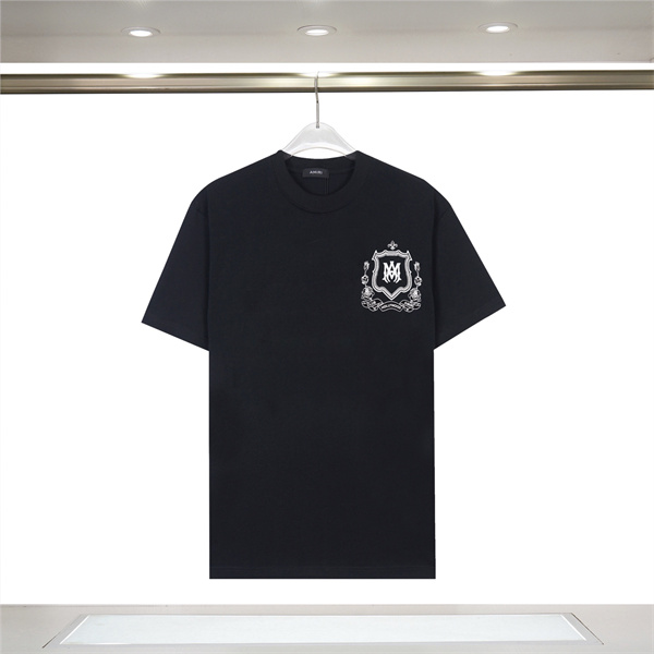 AMIRI アミリ Tシャツ 半袖 バックプリント エンブレム ローズモチーフ ロゴデザイン オーバーサイズ ストリート