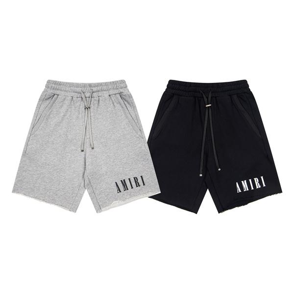 ロゴ刺繍風 デイリー使い 快適フィット ストリートボトムス AMIRI アミリ コピー ショートパンツ メンズ お買い得