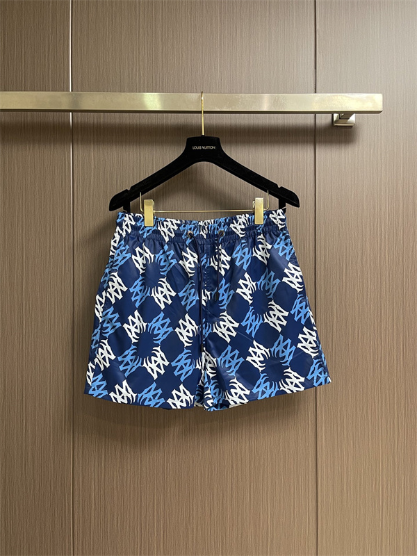 リングウエスト 軽快なリラックスシルエット AMIRI アミリ コピー 総柄ショートパンツ 夏コーデ注目